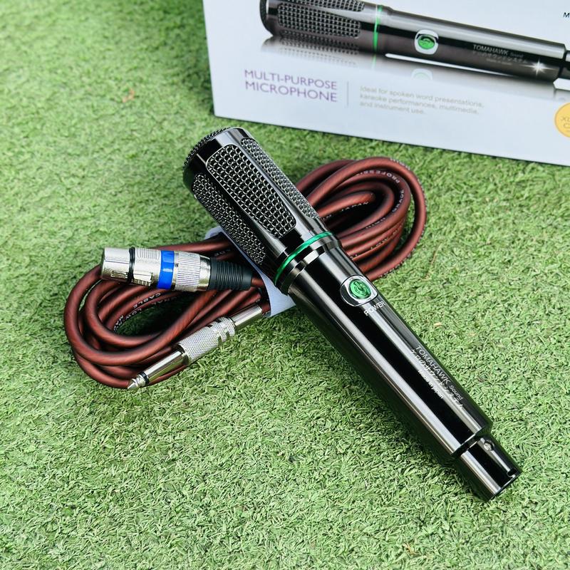 Micro Xịn Tomahawk 2025 Giá Tốt, Micro Có Dây Cao Cấp, Hát Vang, Hát Karaoke, Hát Chèo, Đọc Giảng, Chống Hú Tốt , Hút Mic , Tiếng Sáng, Mạnh Mẽ, Có Độ Bền Cao, Micro Hát Karaoke Tại Nhà Âm Thanh Hay