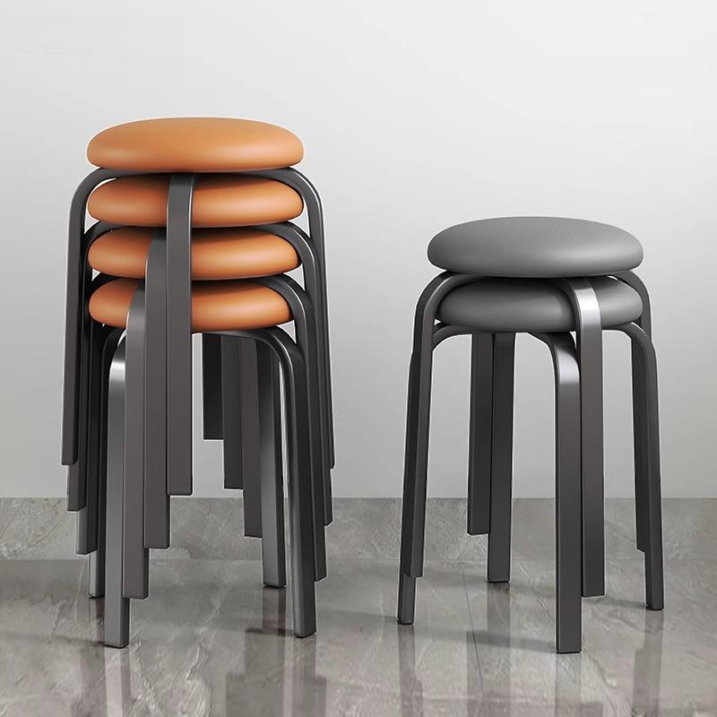 Home use thick stools, large stalls, restaurants, stackable stools ...