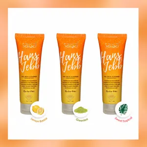 SALSA Hans Jebb Gel Skin Cleaner Indonesia / Perontok Daki Lemon Breeze Green Tea Sweet Tropical Pembersih kulit 110gr / Cleanser Scrub