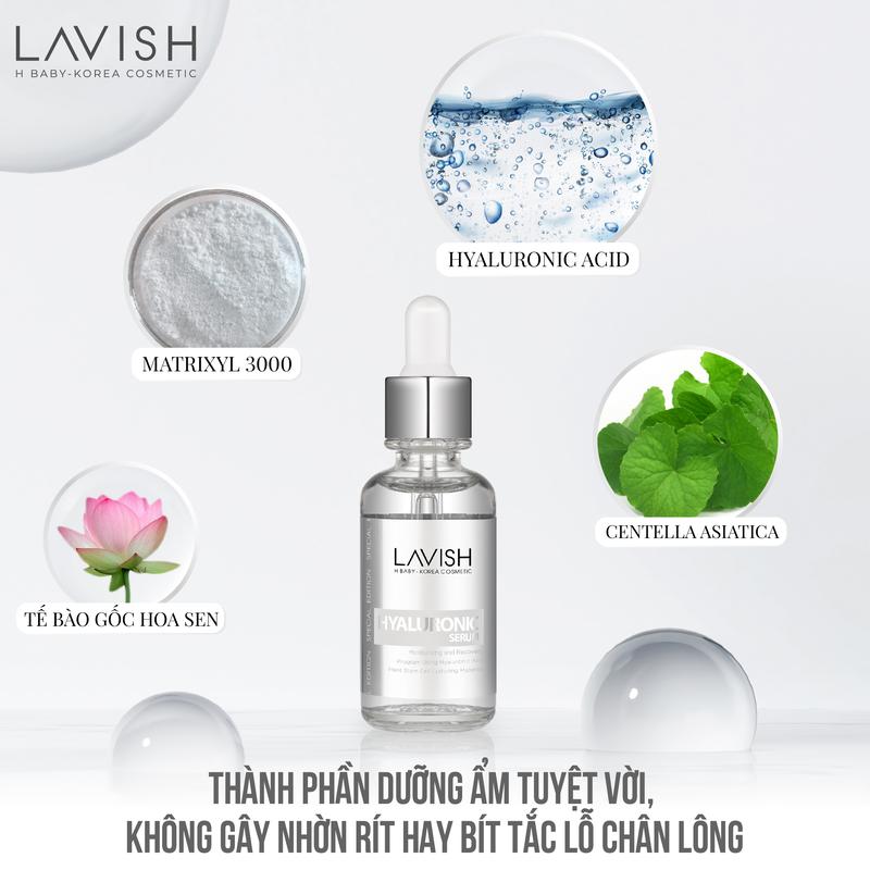 Serum Hyaluronic Acid Phiên Bản Đặc Biệt Lavish H Baby 5