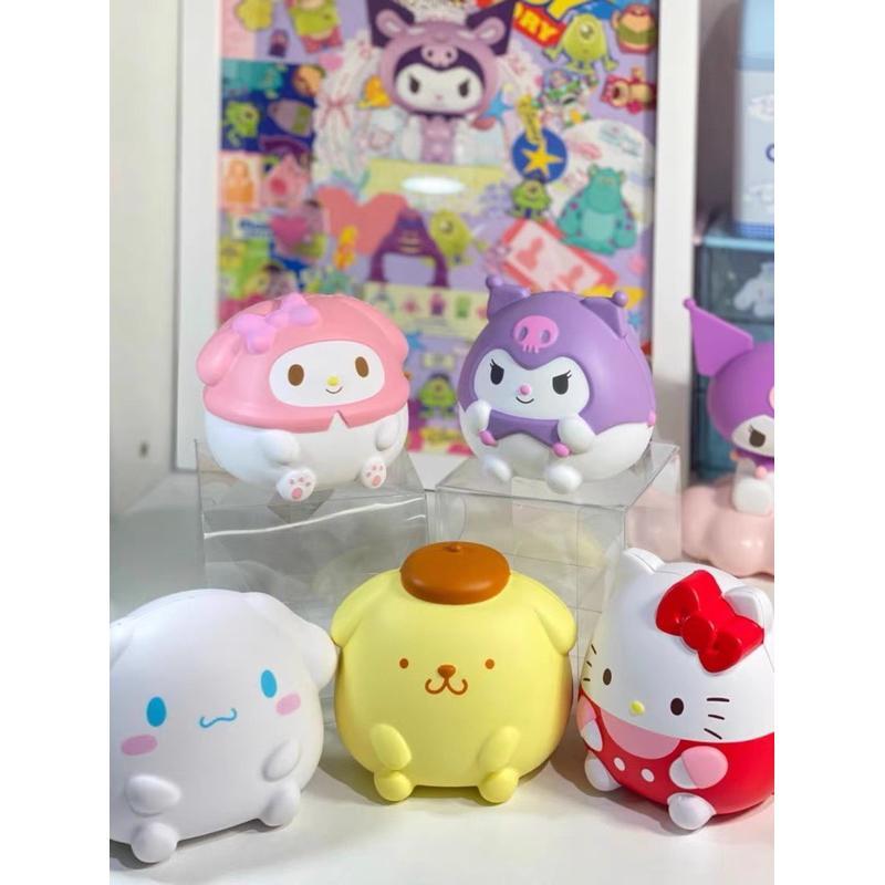 Đồ chơi xốp dẻo Squishy nắn bóp giảm stress hoạt hình Sanrio Kuromi Melody Cinnamoroll Kitty Pompurin dễ thương