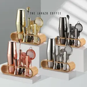 12 in 1 BARTENDER Drink Bar Set | Cocktail Shaker Stainless Steel