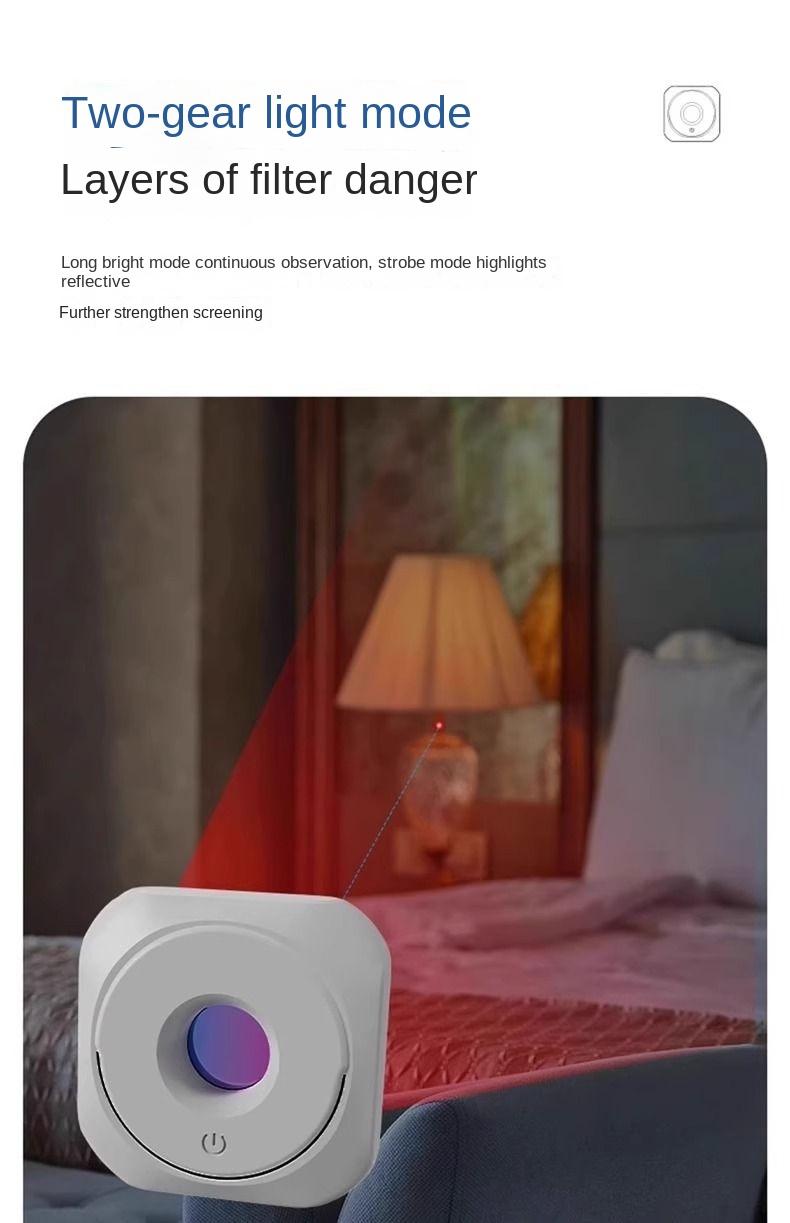 Product Introduction of Máy Dò Camera Chống Nhìn Trộm, Nhà Trại Du Lịch, Thích Hợp Cho Khách Sạn, Máy Dò Hồng Ngoại Chống Bắn, Kiểm Tra 8