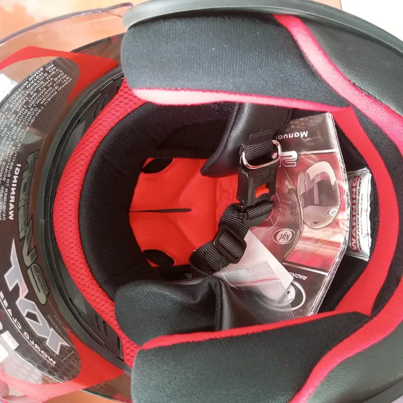 Helm KYT 2 Vision Solid Hitam Doff/Black Matt Original 4