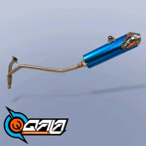 Knalpot QALA Performance WR155 CRF150 KLX150 seri zero Motor Mesin Motorcycle Silincer