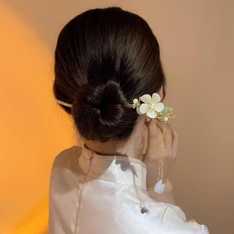 Kẹp Tóc, Phong Cách Cổ Trang, Phong Cách Trung Quốc Cao Cấp, Làm Bằng Gỗ Đàn Hương, Kẹp Tóc Tua Rua, Thích Hợp Cho Trang Phục Hanfu, Phụ Kiện Tóc, Mặt Hàng Bán Chạy Cho Phụ Nữ 0