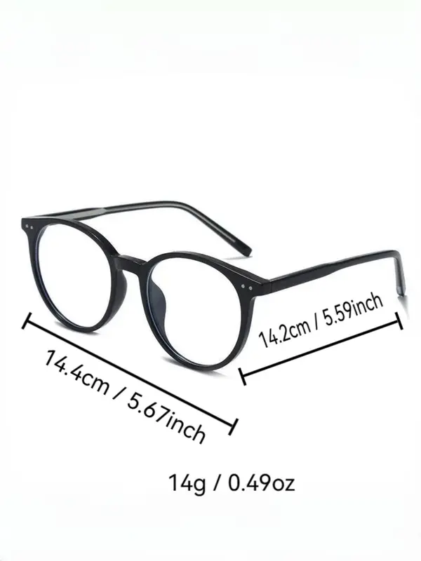 Women's Fashionable Plain Color Eyeglasses, Casual Trendy Eyeglasses for Everyday Use, Fashion Accessories for Outdoor Activities 1