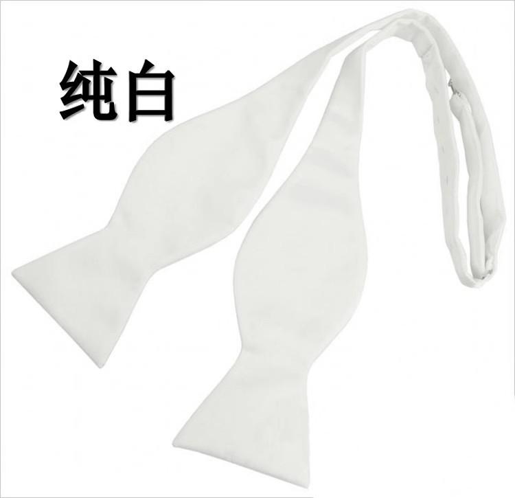 Product Introduction of British Fashion Style Classic Handmade Bow Tie Shirt Black Studio Banquet Stage Performance Gourd Bow Tie 2