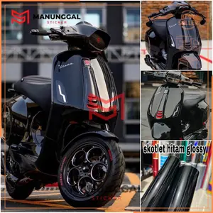 Skotlet Hitam Glossy Untuk Body Motor Kualitas Premium Motorcycle Car