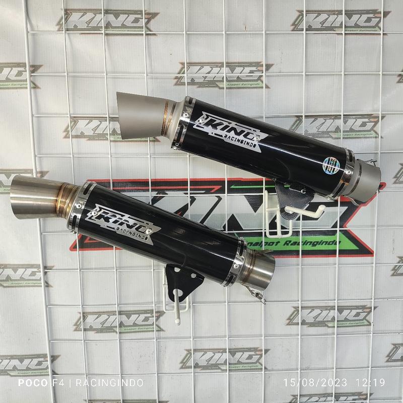 Product Introduction of knalpot samlong king original hitam powder coating gratis laser nama Motorcycle 1