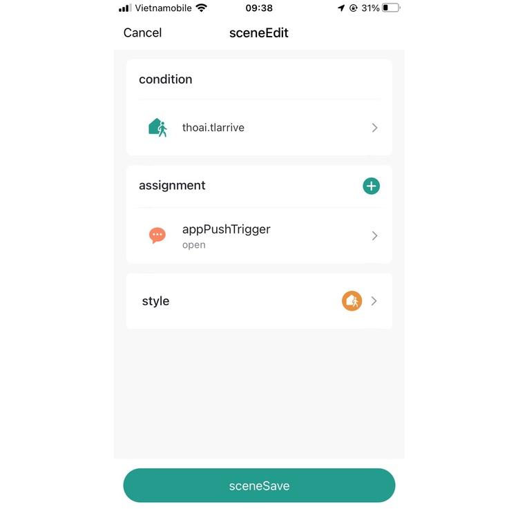 Khóa vân tay Tuya smart life E9B + Chuông Cửa + Tạo Ngữ Cảnh Automation 2