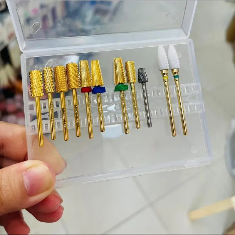 Hộp đựng đầu mài hình chữ nhật - hộp cất giữ đầu mài nhỏ gọn tiện lợi 1
