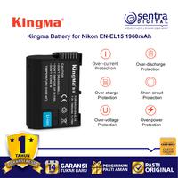 Gambar Kingma EN-EL15 / ENEL15 Battery for Nikon Z8, Z7II, Z6II, Z7, Z6, Z5 dari Sentra Digital Kota Surabaya 1 Tokopedia