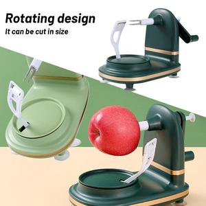 Juicer Manual, dengan Pengupas Epal, Penghiris Putar Pegang Tangan, Alat Dapur, P4Q3 Kitchenware Utensils