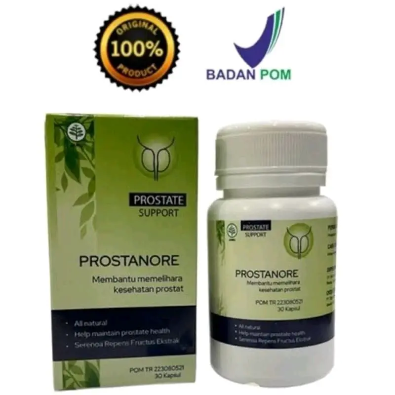 Prostanore memelihara kesehatan alami halal 100% original