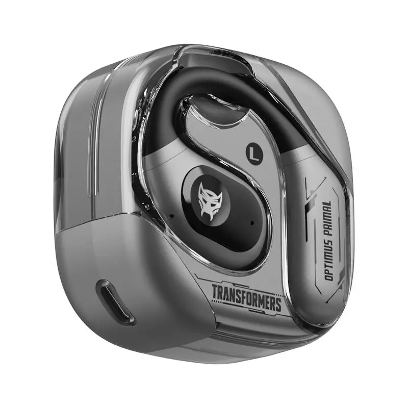 Transformers TF-T18 Open Ear Headphones Wireless Bluetooth 5.4 Earbuds, 60H Playtime Sport Earbuds Wireless with HD Mic Earhooks, Over Ear Headphones Waterproof for Running Driving Fitness