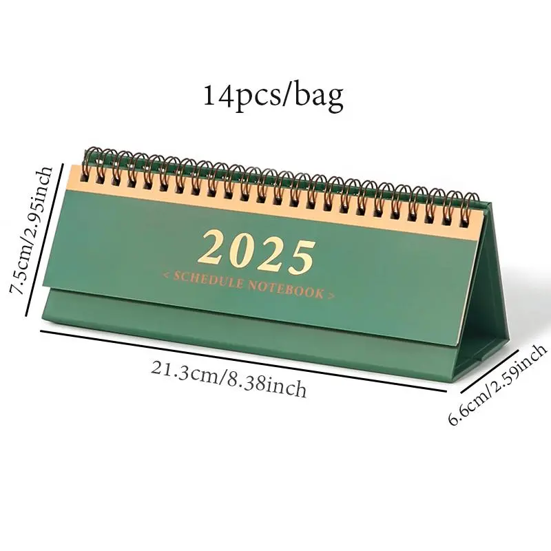 Desktop Calendar, 1 Count 2025 Monthly Desktop Calendar, Office Stationery & Supplies, Desktop Calendar for Home Office School 1