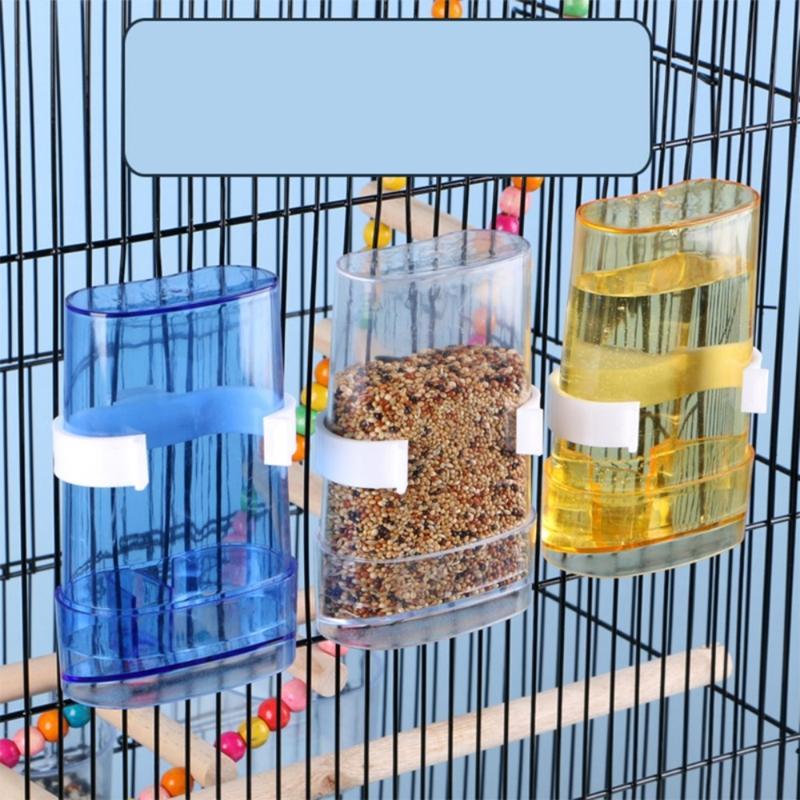 Product Introduction of Automatic 1Pcs Bird Cage Accessories Canary Storage Container Cockatiel Bird Water Dispenser Bird Water Feeder Food Feeder Bird Waterer 8