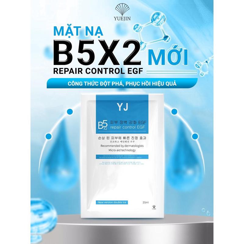 Mặt Nạ B5 YUEJIN Repair Control EGF Phục Hồi Và Cấp Ẩm Cho Da 25ml - Bebeau 1