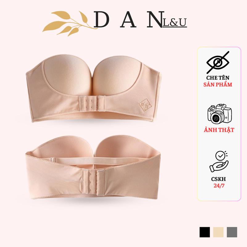  Áo Ngực Nữ Không Dây Không Gọng Chống Tuột Cài Trước Siêu Quyến Rũ DAN L&U A336 