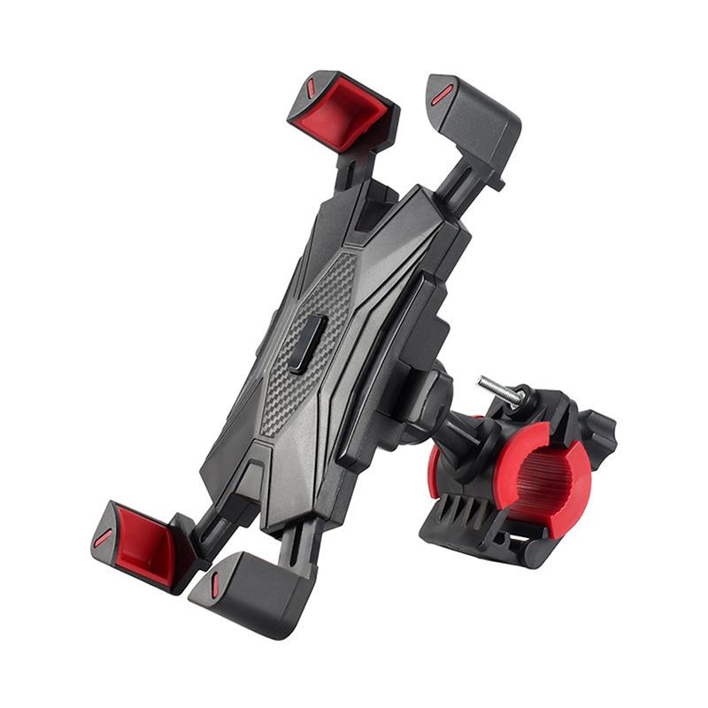 Product Introduction of Motorcycle Bike Phone Holder Shockproof Elastic Phone Mount Stand 360° View Bicycle Phone Holder for 4.8-6.8 Inch Cellphone 27