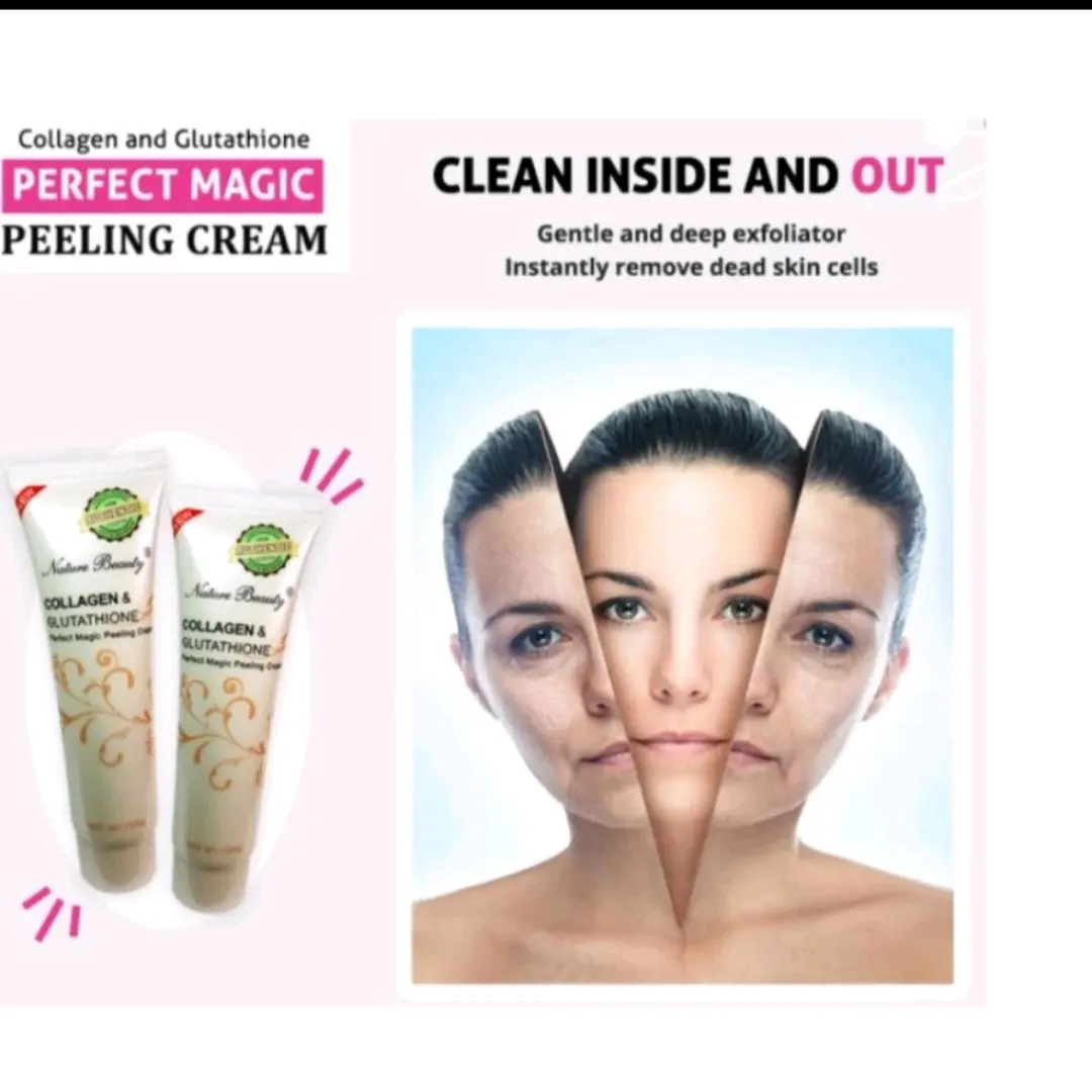 Collagen and Glutathione Magic peeling Cream - TikTok Shop Philippines Collagen and Glutathione Magic peeling Cream - TikTok Shop Philippines