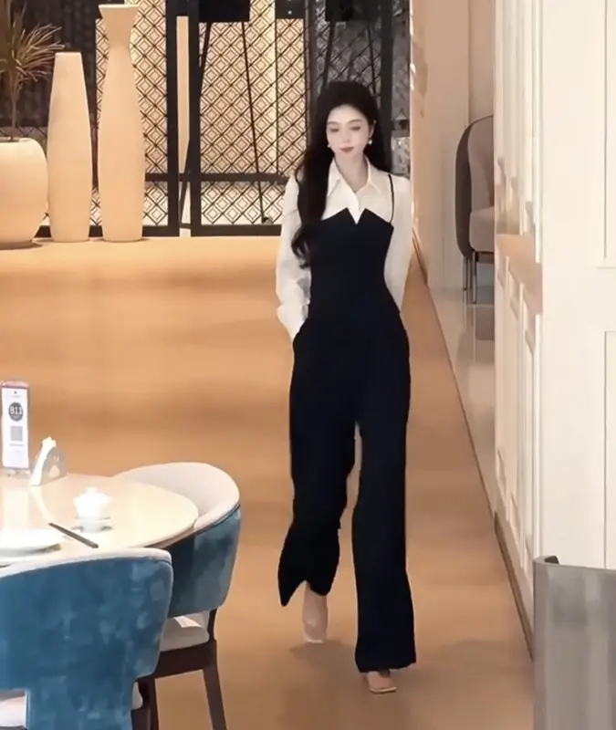 SJ2028 Set bộ dài tay phối màu sang trọng 2