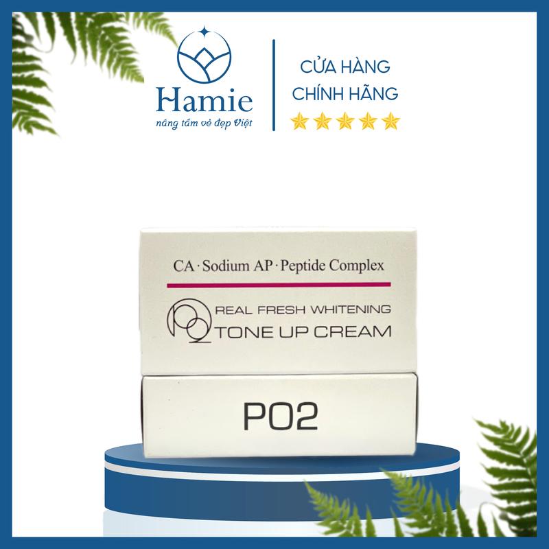 Kem Dưỡng Trắng Da Váng Sữa Oroche Po2 Tone Up Cream Hàn Quốc - 50gr, 3gr Chăm Sóc Da