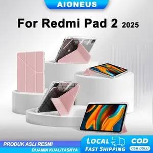 Case For Redmi Pad 2 11inch Acrylic Magnetic Case Redmi Pad 2 2025 Auto Wake/Sleep Tablet Cover