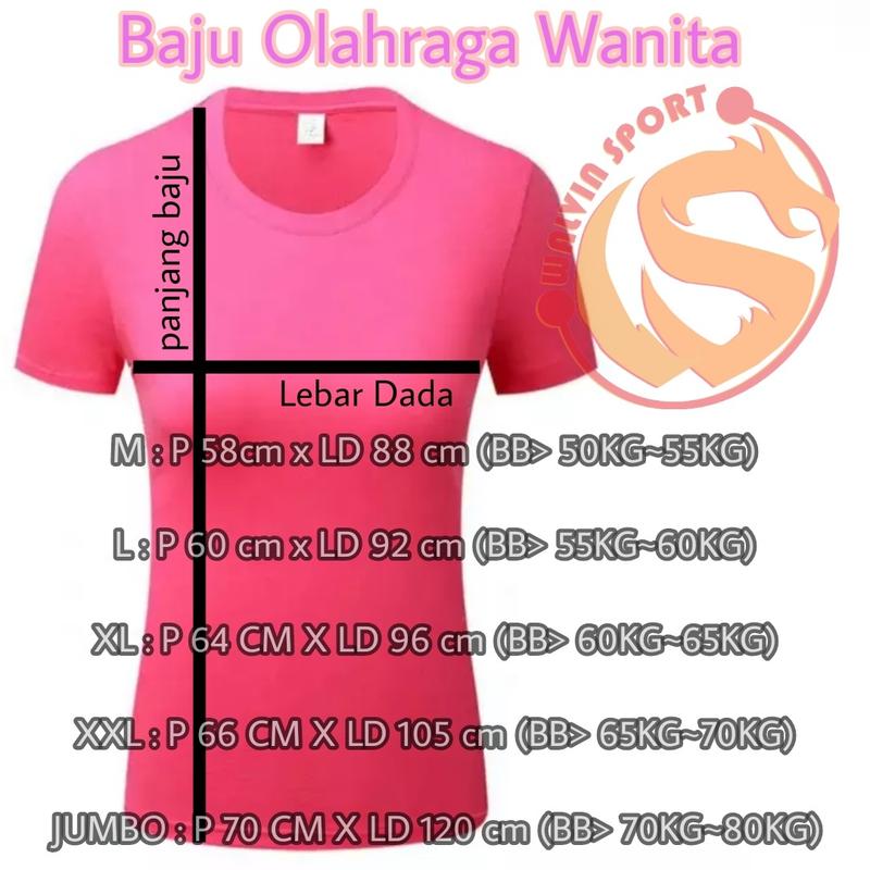 Product Introduction of BAJU SENAM WANITA Baju Olahraga Wanita Sport 0