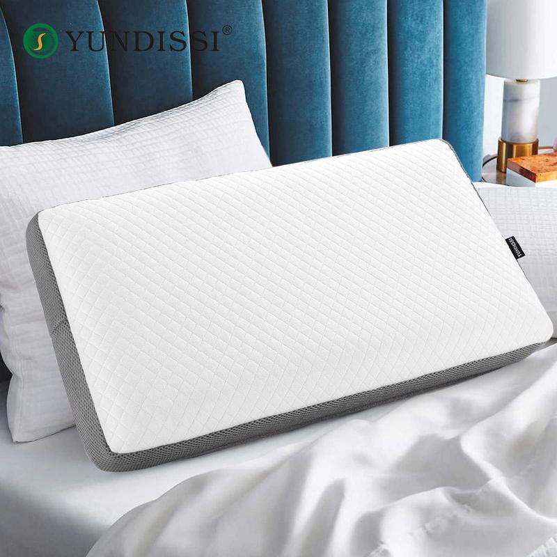 TikTok Shop Memory Foam Pillow Soft and Comfortable Pillow for Sleeping Bed Pillow for Side Sleeper Removable Pillow for Home Bedroom Hotel