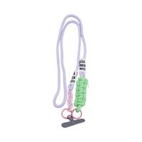 Gambar Ataru Lanyard Color Block Strap - Ungu/Hijau Tali Leher Name Tag Id Card Kartu Akses Gantungan Tanda Pengenal Tali Gantungan Hp dari Ataru_NEW Kota Administrasi Jakarta Barat 3 Tokopedia