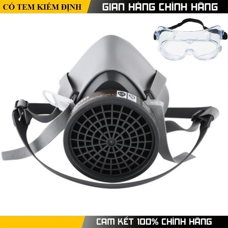 Mặt nạ phòng độc, chống độc dùng để phun sơn, chống hóa chất