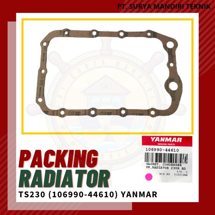 Jual PACKING RADIATOR TS230 106990-44610 YANMAR ASLI GENUINE - Kota ...