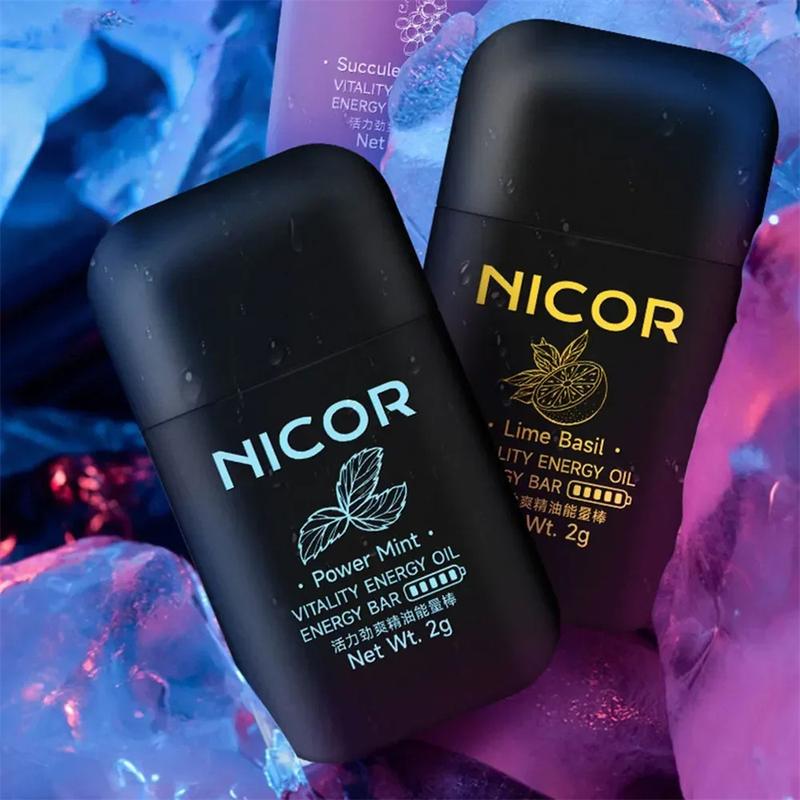 Product Introduction of 【BUY 1 TAKE 1】Refreshing Sober Stick Pocket Nicor Double-hole Refreshing Box Essential Oil For Congestion Relief Relaxation Y-Q 26