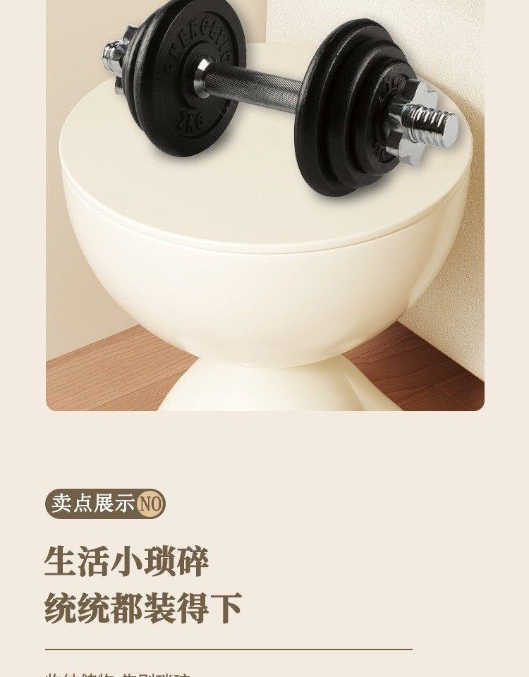 Product Introduction of Bàn Đầu Giường, Bàn Tròn Nhỏ, Giá Để Đồ, Bàn Cà Phê, Phong Cách Sang Trọng Giá Cả Phải Chăng, Bàn Bên Ghế Sofa, Phong Cách Ins Có Thể Di Chuyển, Thích Hợp Để Sử Dụng Đầu Giường 9