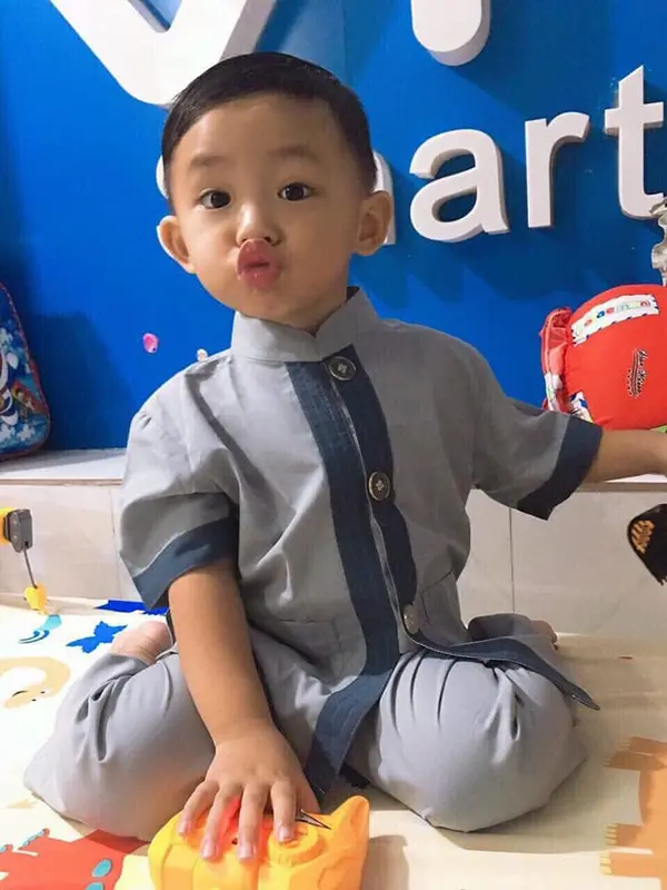 ĐỒ LAM ĐI CHÙA # MẪU LÃNH TỤ PHỐI - VẢI KATE - DÀNH CHO BÉ TRAI 5