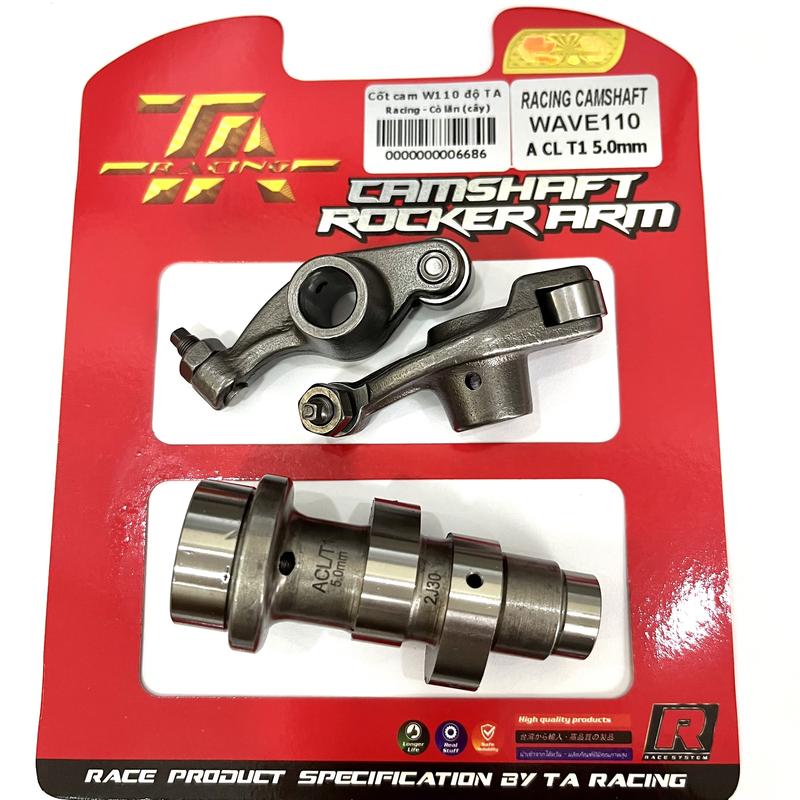 Cốt Cam + Cò Lăn WAVE , DREAM , EX 50 cub , 67 , WIN , K-pipe size 5 ly 5.85ly 6ly6