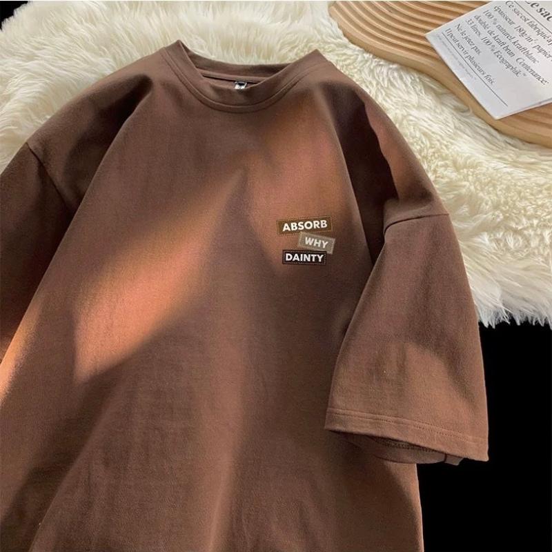 Product Introduction of Áo thun phông 3158 nữ nam tay lỡ unisex form rộng chất liệu cotton khô HANOVA in chữ PURESO 45