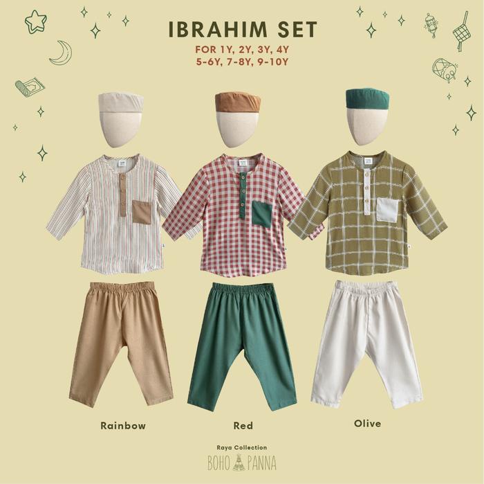 Gambar BOHOPANNA - RAYA COLLECTION - IBRAHIM SET - Baju Lebaran Anak Laki-Laki - Setelan Anak dari Bohopanna Kota Semarang Tokopedia