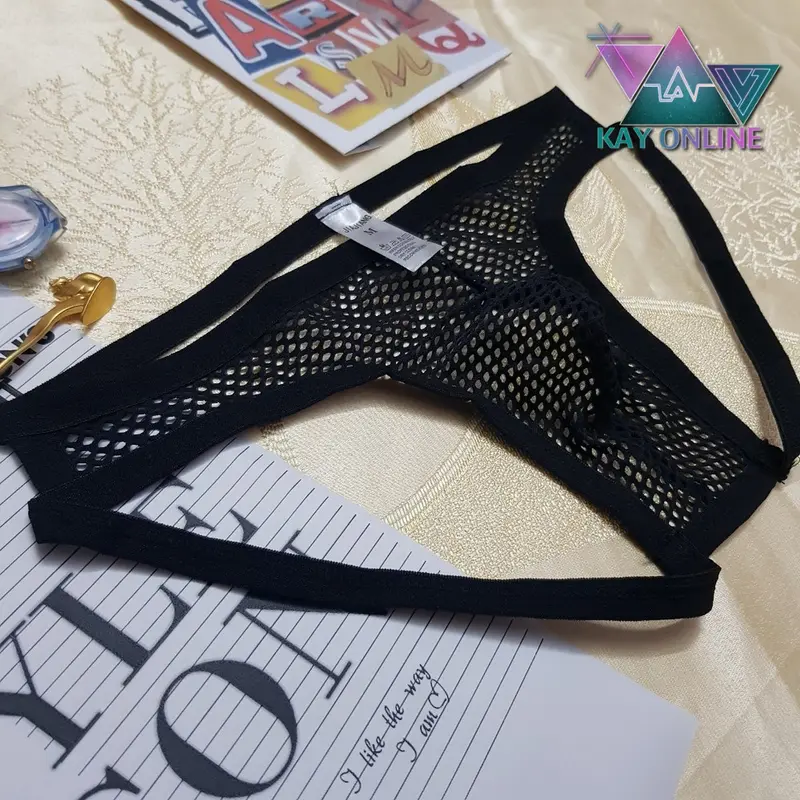 Quần lót lưới nam kiểu dây phong cách mới Menswear MJL 2