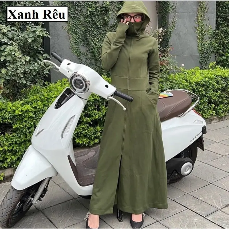 Áo Chống Nắng Toàn Thân Umi Nữ Co Giãn 4 Chiều, Chống UV - Size M - Jacket, Women[VCN]