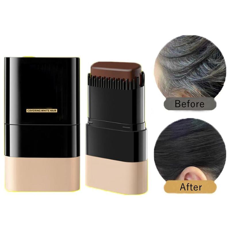 New Waterproof Comb Hair Dye Sweat-proof Black Color 2 in 1 Instant Dye Easy to Use Hair Colouring Cream for Gray Hair Coverage 0