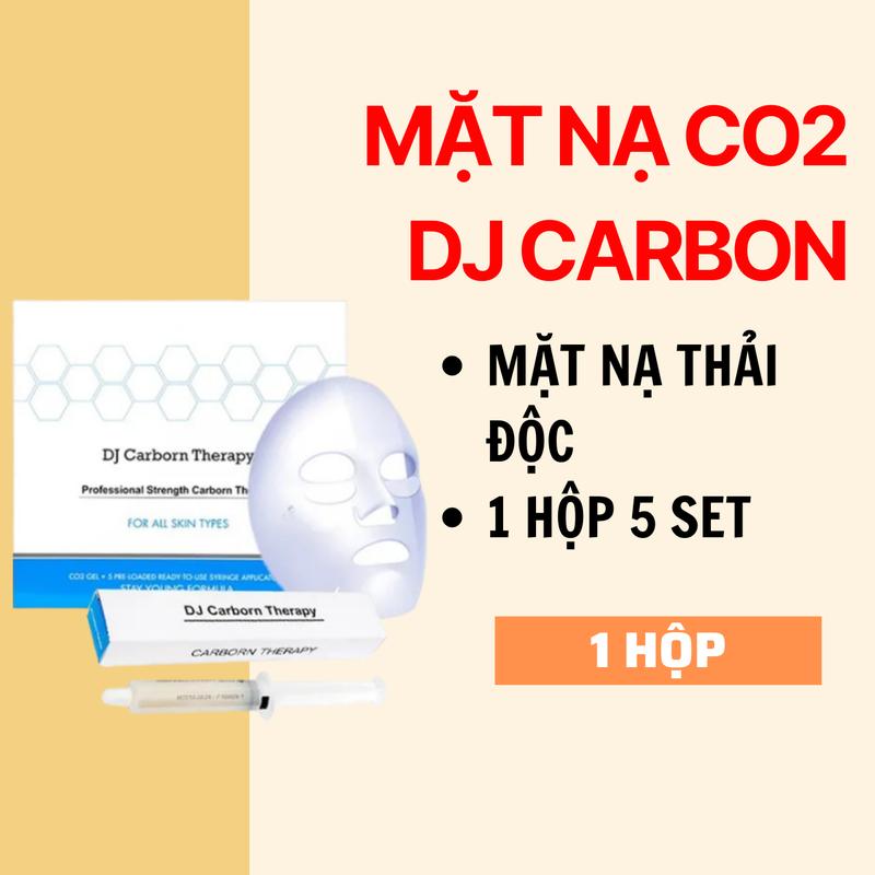 Mặt nạ Co2 DJ Carbon therapy giúp thải độc da mặt, da mụn