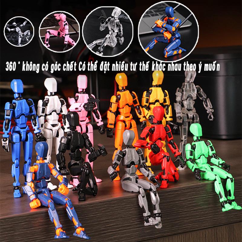 Mẫu Mới Mô Hình Búp Bê Động Tác Nhiều Khớp Mô Hình Trang Trí Đồ Chơi Diy Giải Tỏa Căng Thẳng 3d dummy