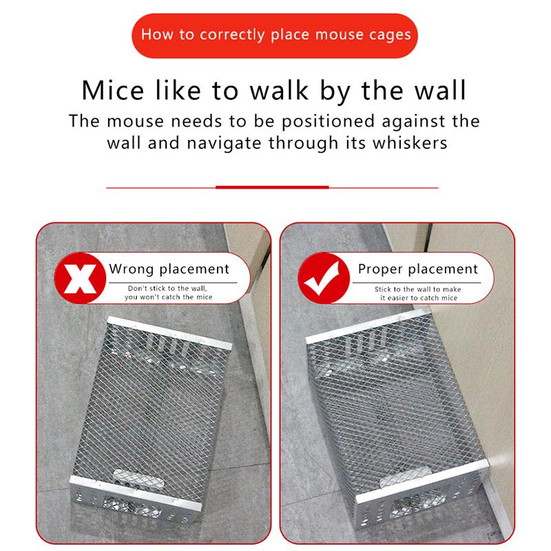 Product Introduction of High Efficiency Mousetrap Automatic Continuous Cycle Mouse Trap Home Garden Rat Catching Artifact Safe And Harmless Catcher 17