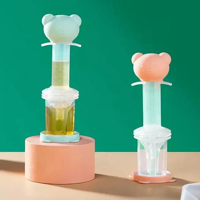 BabyBeeBoo Penyuap Suntik Teddy Bayi Baby Medicine Feeder Feed Pipet Obat Suntikan