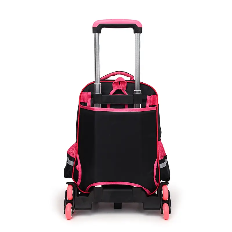 Tas Ransel Troli Koper Anak Sekolah Roda 3 Premium Trolley Dorong Fashion LK016 Sd / smp / sma 4
