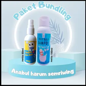 paket bundling parfum kucing bublegum 60ml plus sampo 100ml  anti kutu jamur bulu rontok 100ml
