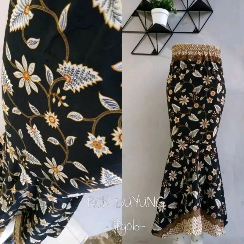 ROK DUYUNG BATIK MERMAID ROK KONDANGAN ROK MODERN ROK VIRAL